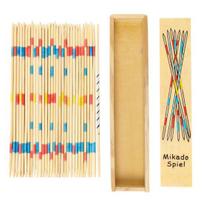 Yousheng Mediniai Mikado Pagaliukai Žaidimas su Dėžute Vaikams Suaugusiems Interaktyvus Klasikinis Stalo Žaidimas Galvosūkis Edukacinis Ilgų Bambukinių Pagaliukų Rinkimas Stalo Žaislas