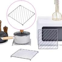 Iron Dish Plate Holder Heat Resistant Multipurpose Mat for Pots and Pan Pot Dishes Countertop A