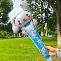 10pcs/set Sanrio Hello Kitty Kuromi Melody Balloon Stick Foil Balloons Set Girl Happy Birthday Party Concert Atmosphere Props Other