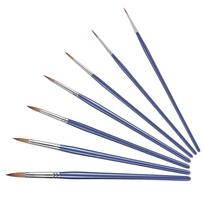 7Pcs Painting Brush Set Wolf Hair Watercolor Acrylic Special Painting Tools for Arts