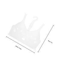 2Pcs Bra Display Mannequin for Women Underwear Plastic Hanging Mannequin Easy Shape Retention Bra Hanger for Clothes Store skaidri