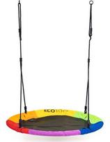 Sodo sūpynės "Erškėtrožės lizdas" 100 cm spalvingos ECOTOYS