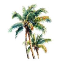 Fake Window Wall Sticker Summer Beach Ocean Coconut Tree Landscape Decal Stick And Peel Natural Seascape Scene B