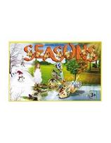 Lavinanti maxi dėlionė SEASONS (Anglų kalba), 3-6 metų vaikams