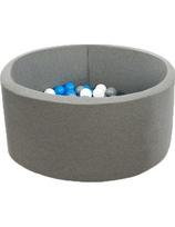 Kamuoliukų baseinas MIsioo Smart Round - pilkas, be kamuoliukų