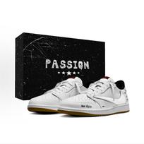 Jordan x Travis Scott Air Jordan 1 Act Now BOX Leather Low top Vintage Basketball Shoes Women's White DZ4137-700(Team1896- BOX) 38.5