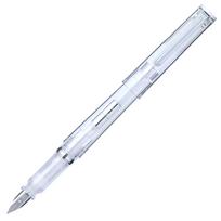Sailor Fountain Pen TUZU ADJUST Glassy Medium Nib 12-0561 Self-Packaging (Crystal White, M)