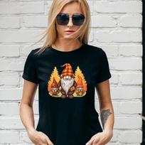 3 GNOMES AUTUMN, FALL T-Shirt, Thanksgiving Pumpkin Spice , Unisex and Lady Fit S