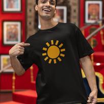 SUNNY WEATHER SYMBOL T-Shirt - sun happy summer smile mental health be kind hot 4XL