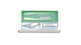 Tachikawa Pin Manufacturing Tachikawa Pen Nib Pack of Co., Ltd. T-600 Chrome, 10, T600C-10 juoda
