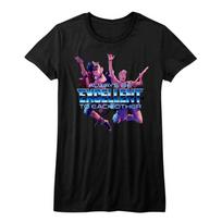 Bill and Ted Always Excellent Black Junior Women's T-Shirt M