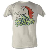 Bill and Ted Stallyns Natural Adult T-Shirt 3XL