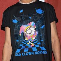 Comfort Colors Pomni Sad Clown Noises Shirt - The Amazing Digital Circus Shirt,Tadc Shirt,Tadc Sweatshirt,Pomni Tshirt L