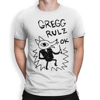Night In the Woods Gregg Rulz Ok T-Shirt, Men's and Women's Sizes S