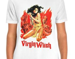 Virgin Witch T-Shirt Horror Movie Tee L
