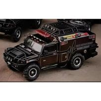 1:64 Mk Transformation Hummer H2 Ambulance 2025 Hec Limited Limited Alloy Die-Casting Car Models Customized Toys Gifts Ornaments