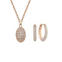Daniel Wellington Star series high-end, simple and fashionable synthetic cubic zirconia alloy necklace for women N625E627 auksas