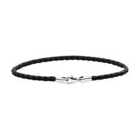 Daniel Wellington Logo Design Bracelet Unisex Couple Style Silver DW00401755 sidabras