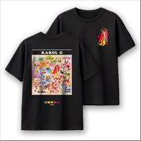 Karol G MaAna Ser Bonito Graphic TShirt Unisex Unisex Streetwear Cotton Reggaeton Album Cover Cartoon Fan Merch Tee Tops M