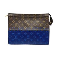 [Pre-Owned] Pochette Voyage Monogram Fashion Cool Versatile Portable Canvas And Leather Toiletry Bag Clutch Medium - Very Good #153EP2D ONE SIZE