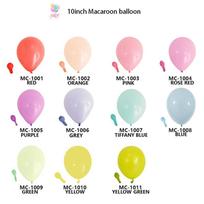 10inch Latex Balloon Helium Round Balloons Macaron Pastel Color Balloons Party Decoration