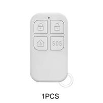 RF433 Remote Controller SOS Arm/Disarm Button Modern PC for Wireless GSM Smart Home Security WIFI Alarm System Kit Model EV1527