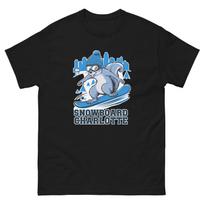 Snowboard Charlotte Squirrel USA Snowboarding Animal T-Shirt XXXXL