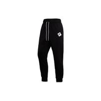Jordan Solid Color Logo Patch Knit Drawstring Sweatpants Men Bottoms Black DV4528-010 S