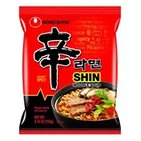 Greitai paruošiami makaronai NONGSHIM Shin Ramyun, 120g