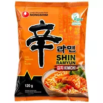 Greitai paruošiami makaronai NONGSHIM Kimchi, 120g
