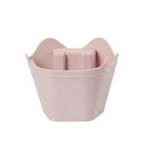 Coffee Knock Box Anti Slip Shock-Absorbent Espresso Grind Grounds Container Dump Waste Bin Coffee Grounds Bucket Barista Tools rožinė