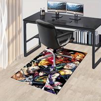 Biuro kilimas: Demon Slayer temos kilimėlis sofai kėdės apsaugai 80cm by 120cm gray