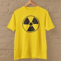 RADIOACTIVE SYMBOL T-Shirt (Nuclear war fallout game rock band dad 80s Threads) 4XL