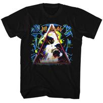 Def Leppard Hysteria Logo Black Adult T-Shirt S