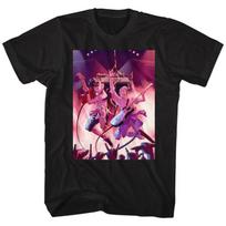 Bill and Ted Phone Rock Black Adult T-Shirt L