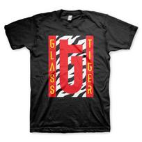 Glass Tiger Vertical White T-Shirt 4XL
