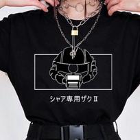 90s Gundam Anime Shirt – Retro Robot Graphic Tee 4XL
