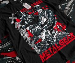 MGS1 - Snake shirt, Metal gear Solid retro shirt, Gift for fans, Snake & Raiden MGS Sons Of Liberty Unisex T-shirt 2XL