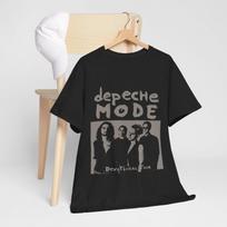 Depeche Mode Devotional Tour T-Shirt 100% Cotton Goth Band Tee 4XL