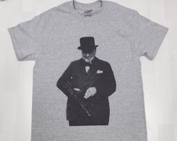 Winston Churchill Grey T-Shirt sizes available S-3XL XL
