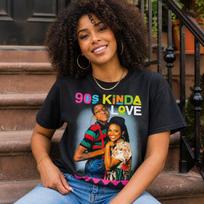 90s Kinda Love | Steve Urkel and Myra Shirt, Family Matters Sitcom Tee M