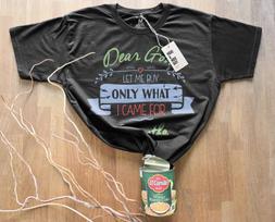 God, let me buy only what I came for | T-Shirt in a Can! | Customizable Gift, T-Shirt for Any Occasion, Birthday, Christmas & More! S