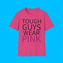 Funny Roblox Meme TShirt, Tough Guys Wear PINK Infectedrender Regretevator Joke Tee, Gift Shirt for Kids friends and Gamers 2XL