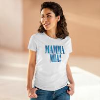 Mamma Mia Musical Women's White T-Shirt Size S to 2XL S
