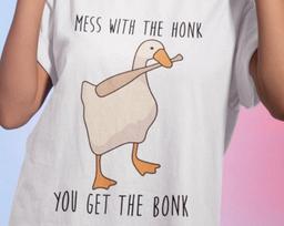 Unisex Untitled Goose Gaming T-Shirt, Indie Videogame Shirt 3XL