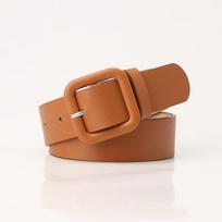 Women's Elegant Square Buckle Candy Color Belt kupranugaris