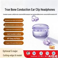 aigo SA09 Open-Ear AI Translator Bone Conduction Headphones Ear-clip