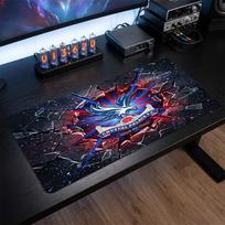 Crystal Palace Football Print Large Mouse Pad, Anti-Slip Extended Gaming Desk Mat for Office Home 30cmx60cm（11.8x23.6inch）