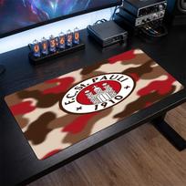 FC St. Pauli Football Print Large Mouse Pad, Anti-Slip Extended Gaming Desk Mat for Office Home 30cmx60cm（11.8x23.6inch）
