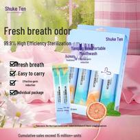 Shuke Portable Fresh Breath Mouthwash Strips